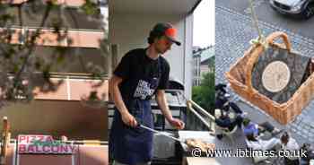 This Guy Started Selling Pizza From His Balcony as a Joke, Now People Can't Get Enough of It
