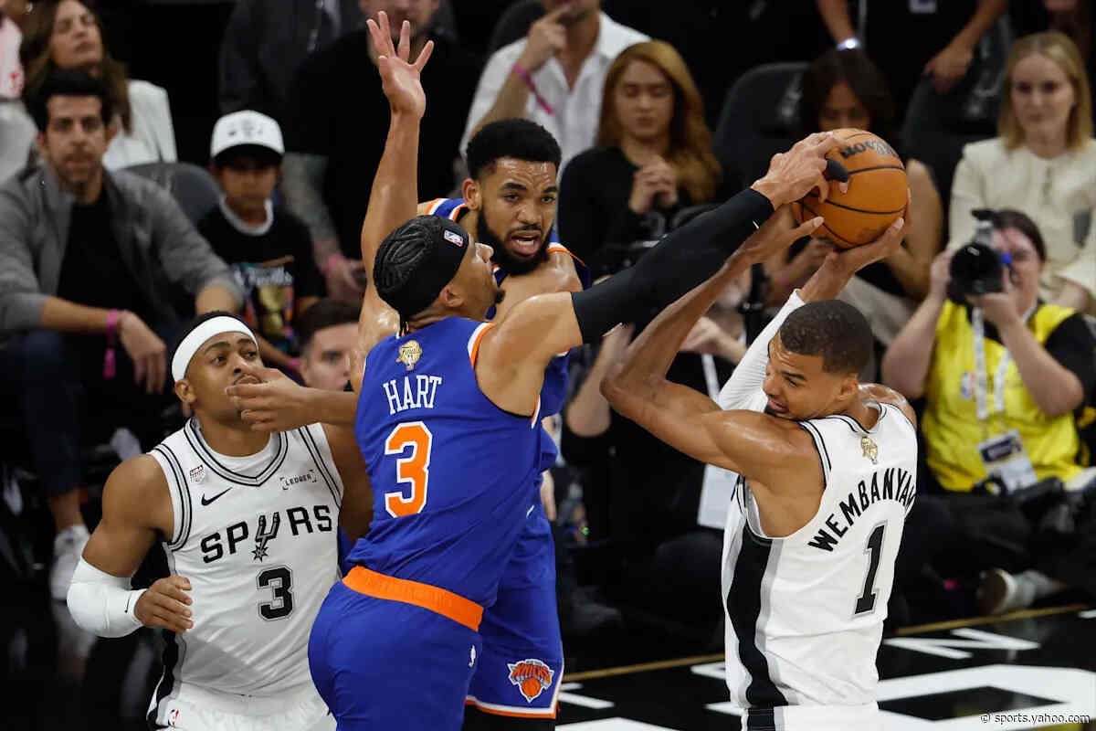 How Knicks are bringing Victor Wembanyama, Spurs into ‘difficult areas’ early in NBA Finals