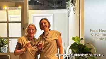 Business partners talk of pride in Beverley foot health and wellness venture