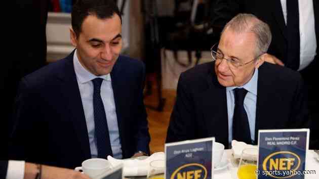 Florentino Perez “welcomes” Pope Leo XIV to Real Madrid following fan admission