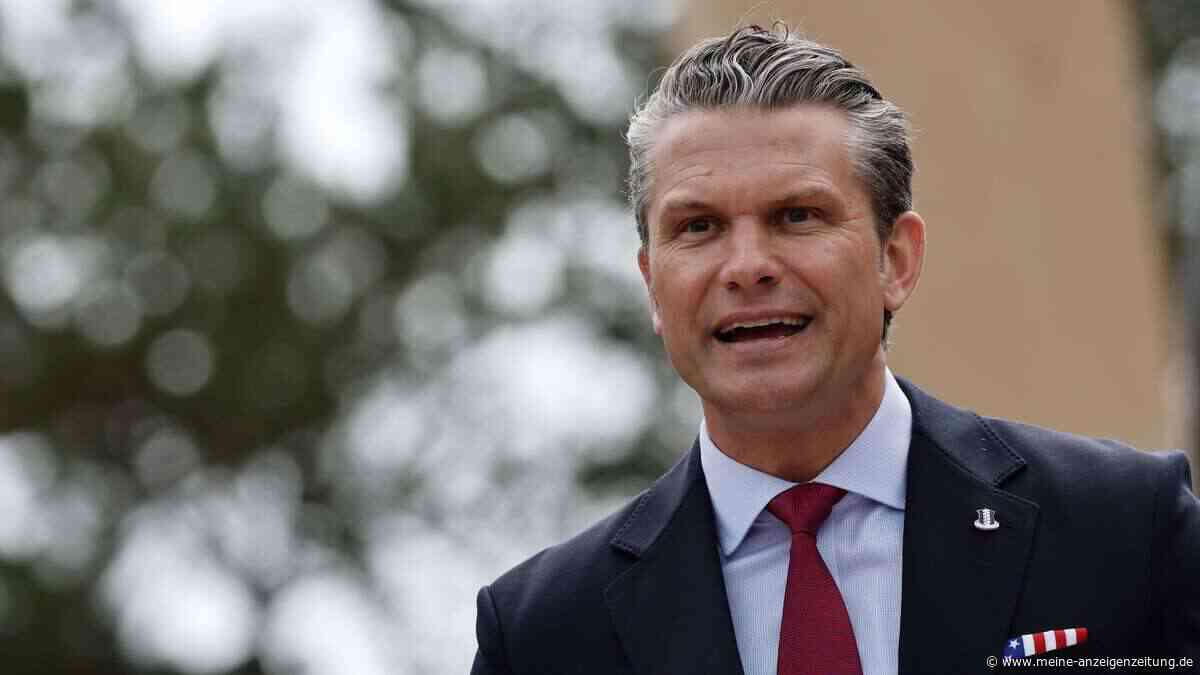 „Invasion an Europas Stränden“: Hegseth hetzt bei bizarrer D-Day-Rede gegen Migranten