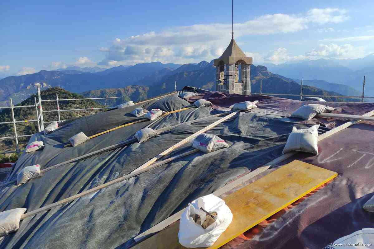 Un chantier hors norme attend la Madone d’Utelle : deux ans et demi après la tempête Aline, sa toiture va être refaite