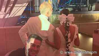 Inside the lavish, star-studded Sydney Opera House wedding of top Australian lawyer as Karl Stefanovic pulls off the ultimate wedding photobomb and Harry Garside parties it up