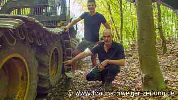 Vom Rückepferd zum Hightech-Harvester: Was ein Wolfenbütteler Forstbetrieb anders macht