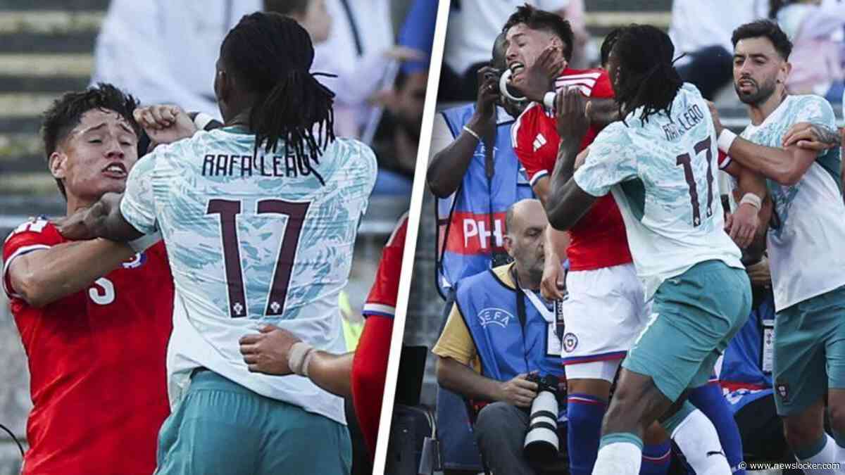 ‘FIFA moet Portugees Rafael Leão na vuistslag direct schorsen!’