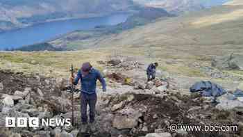 Mountain path repairs 'first big work' since 1980s