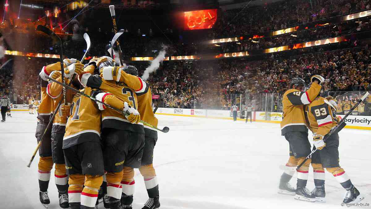 Verrücktes Rekordspiel: Ein absurdes Tor erlöst Vegas Golden Knights