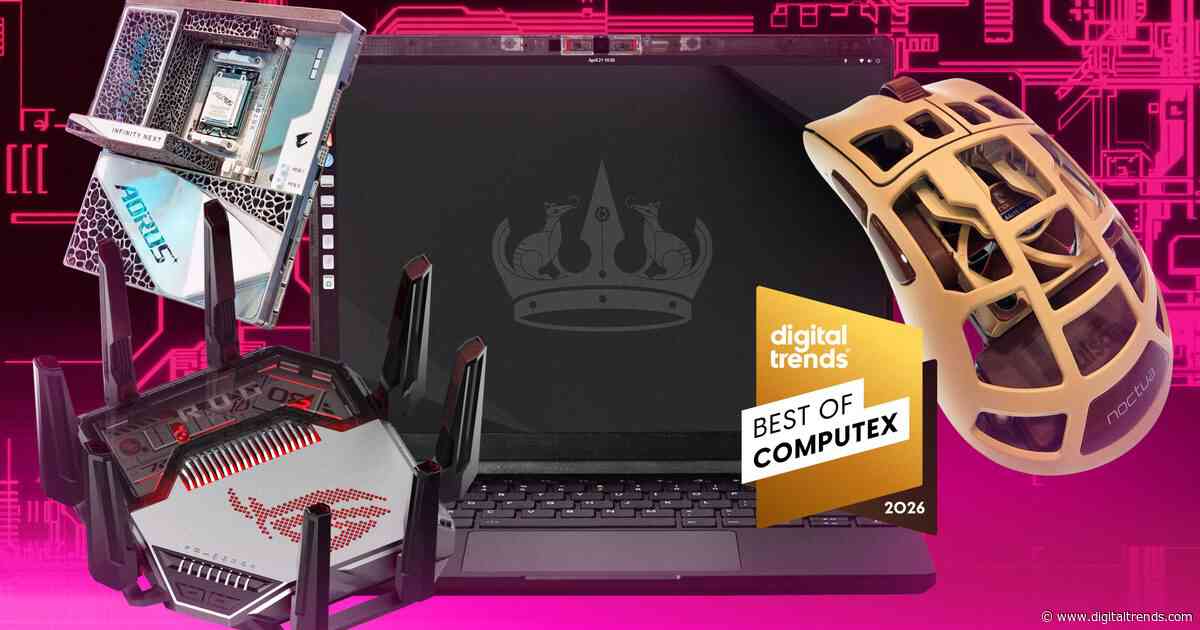 The coolest things we saw at Computex 2026, from space-ready motherboards to fan-cooled mice