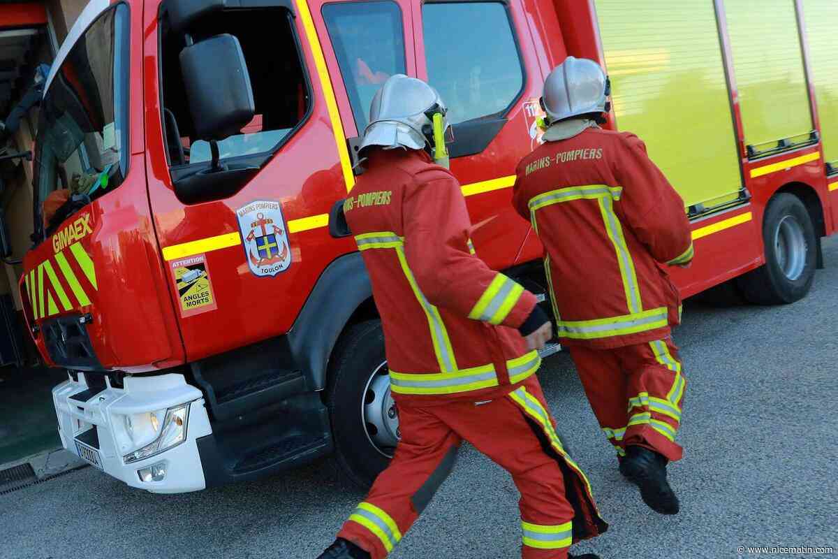 Un incendie se déclare dans un appartement à Toulon