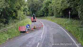 Traffic lights have been on busy North Wales road for three years - a solution may now be near