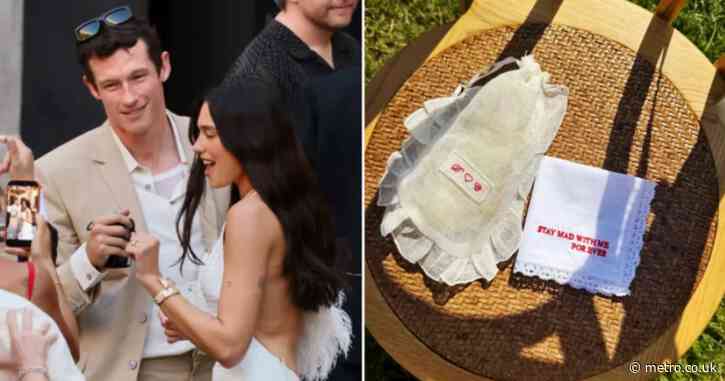 Dua Lipa and Callum Turner serenaded by music icon during ‘incredibly emotional’ wedding