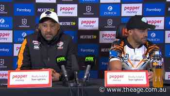 Benji fumes over dismal Tigers display