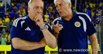 Dick Advocaat als volksheld uitgezwaaid na klinkende oefenzege Curaçao: ‘We zijn blij dat u terug bent’