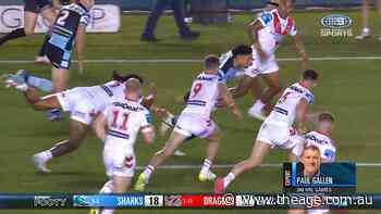 Joey rips into Dragons star