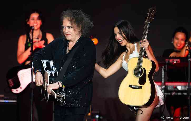Olivia Rodrigo debuts first ever duet ‘What’s Wrong With Me’ with the Cure’s Robert Smith during surprise Primavera Sound set