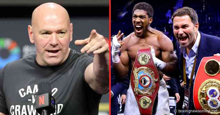 Dana White insists he knows Tyson Fury vs Anthony Joshua location: “Hearn didn’t negotiate it”