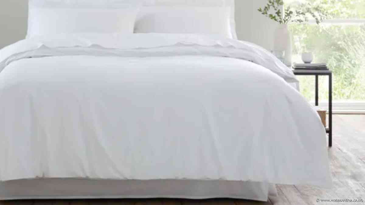 Shoppers race to save 20% on 'hotel-style' cooling bedding to ease hot flushes