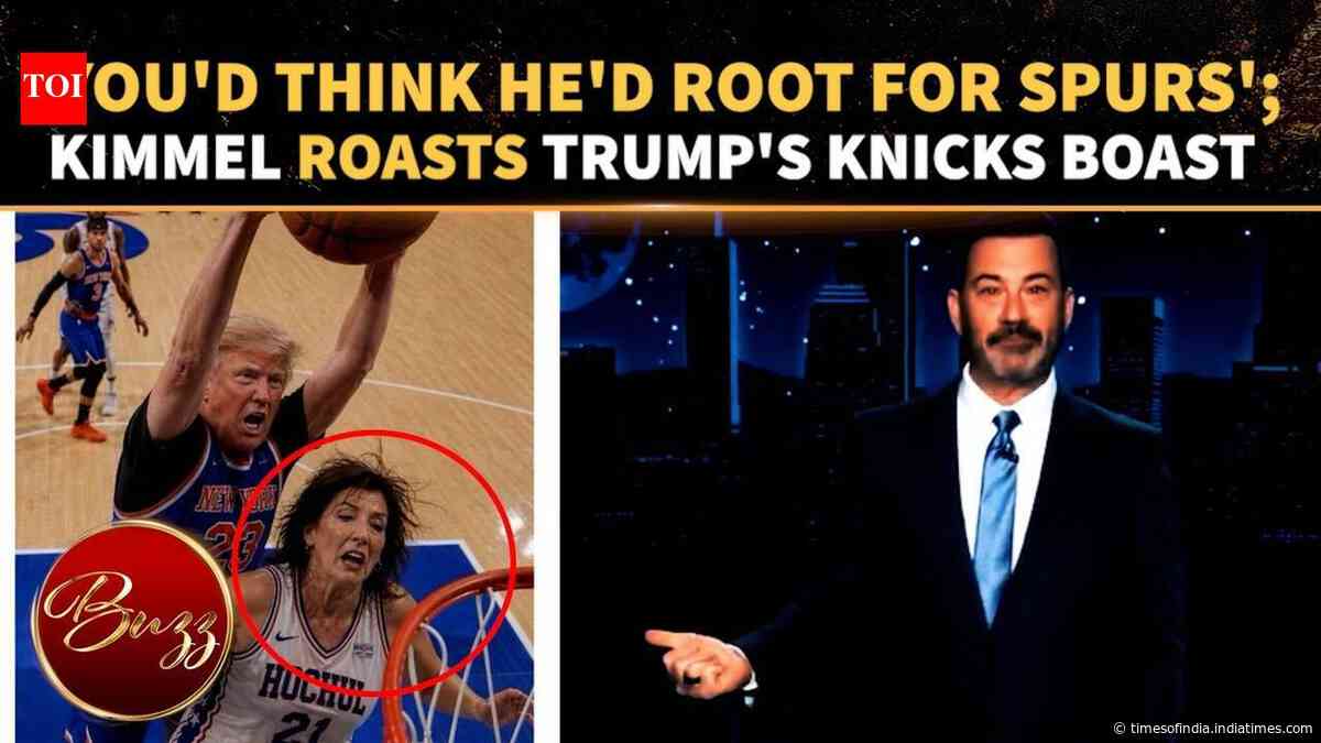 Kimmel Takes Aim At Trump's NBA Appearance In Scathing Late-Night Monologue