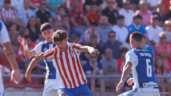 0-1. La Ponferradina impuso su veteranía ante el Atlético Madrileño