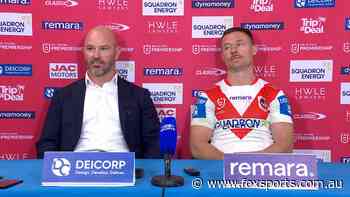 ‘What the old Dragons looked like’: Coach’s savage half-time call as serious injury fears revealed