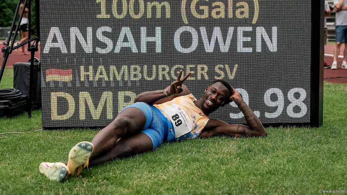 "Kein One-Hit-Wonder": Gebremster Sprinter Ansah knackt eigenen 100-Meter-Rekord