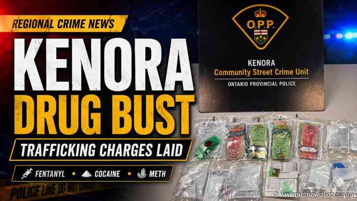 Kenora OPP drug trafficking investigation leads to CDSA and Criminal Code charges