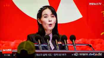"Keine Drohungen tolerieren": Kim Yo Jong: Nordkoreas Status als Atommacht ist unverhandelbar