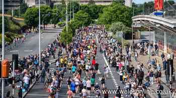 Disruption in Swansea ahead of half marathon with road closed due to fire