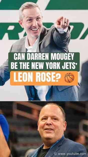 Could Darren Mougey be the #Jets Leon Rose?!