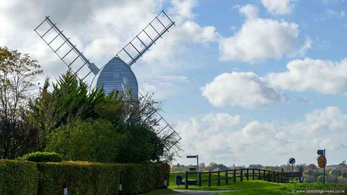 The highest village in Cambridgeshire that was once part of Essex