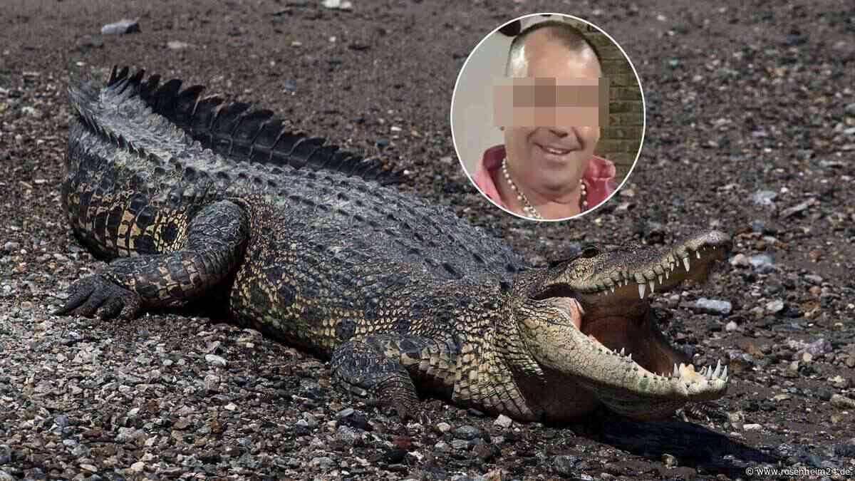 Polizei findet Leiche von Hotelmanager Gabriel (†59) in Magen von Fünf-Meter-Krokodil