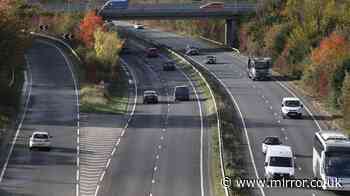 Man dies in 'fatal collision' with car after falling from footbridge on A27