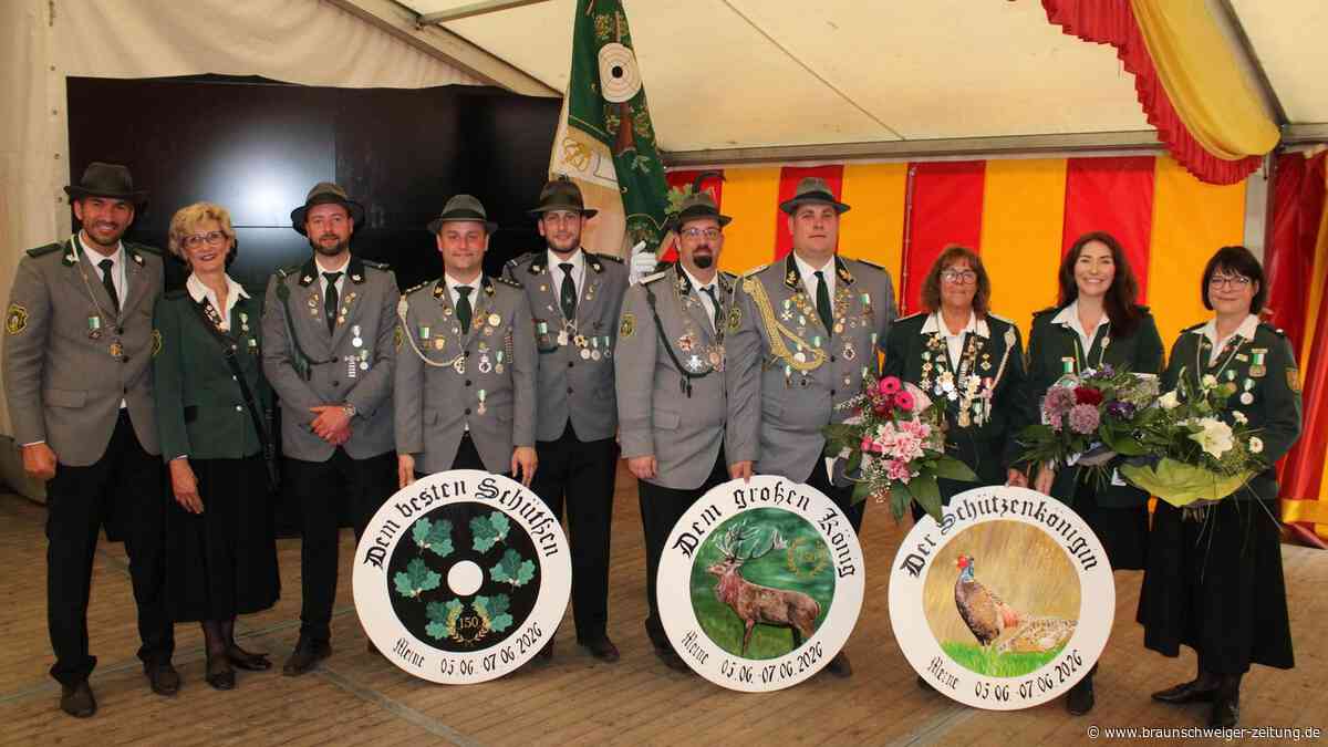 Stefan Krökel ist der König des Jubiläumsschützenfestes in Meine