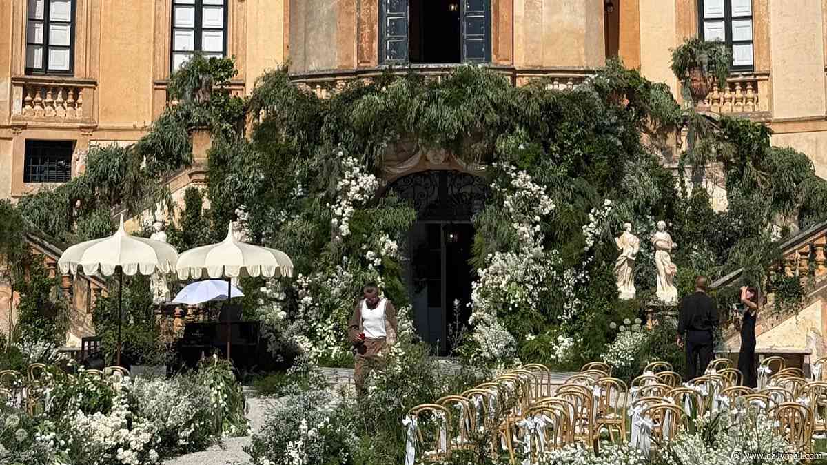 Inside Dua Lipa and Callum Turner's wedding day: Bride walked down the aisle in a diamond-encrusted gown before newlyweds and their 200 guests partied until 6am bringing an end to couple's £1.5m weekend