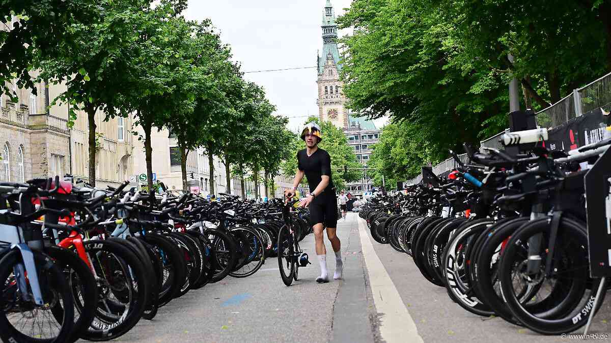 Sabotage bei Ironman?: Heikler Vorfall auf Radstrecke in Hamburg