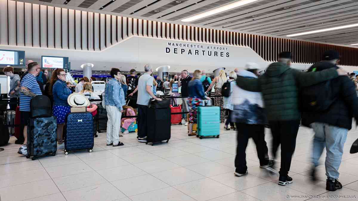 Full list of every Manchester Airport delayed and cancelled flights today, Sunday June 7