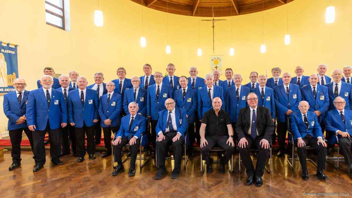 North East men's choir started by group of miners celebrates 75th anniversary