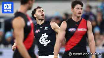 Live: Tempers flare at the MCG as Blues surge in heated Bombers clash