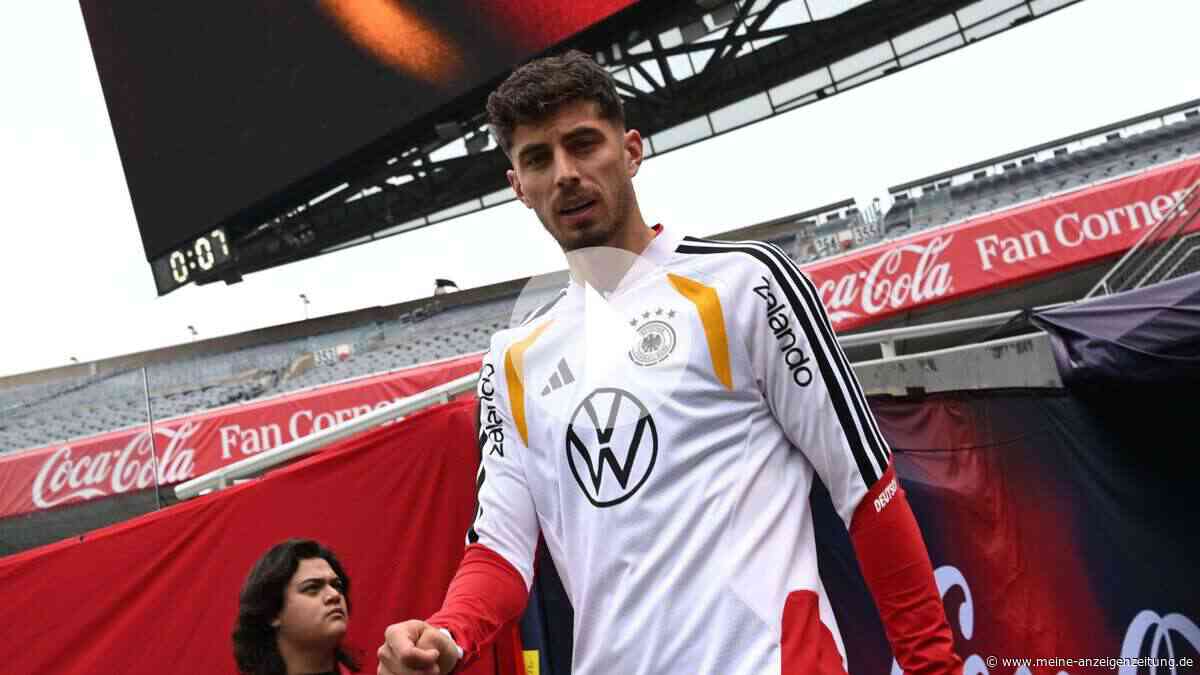 Kai Havertz richtet aufmunternde Worte an Lennart Karl