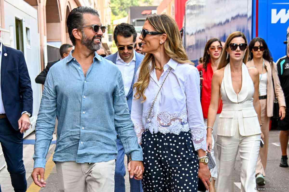 Donald Trump Jr aperçu à Monaco à l’occasion du Grand Prix de F1