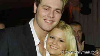 Brian McFadden makes a brutal joke about ex wife Kerry Katona on stage before insisting 'we are friends now'