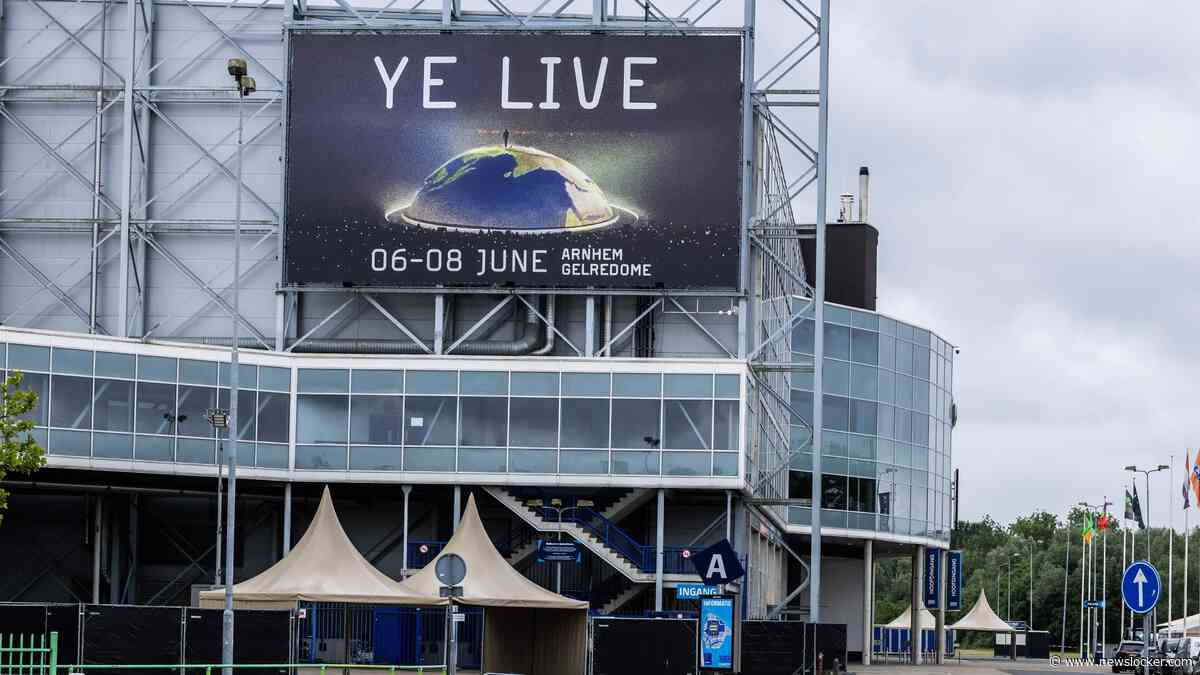 Buitenlandse media smullen van omstreden Kanye West-concert in Arnhem: ’Bewegingen als een patiënt uit jarenlange coma’
