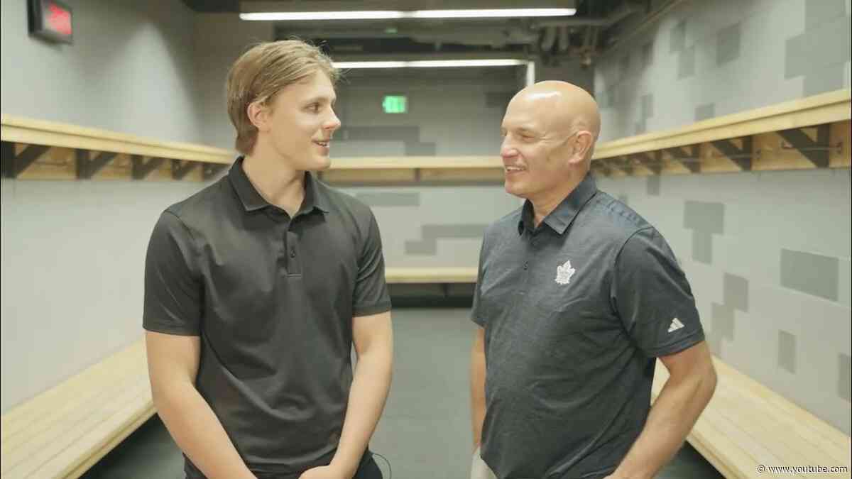 1 on 1 with Ivar Stenberg | NHL Combine
