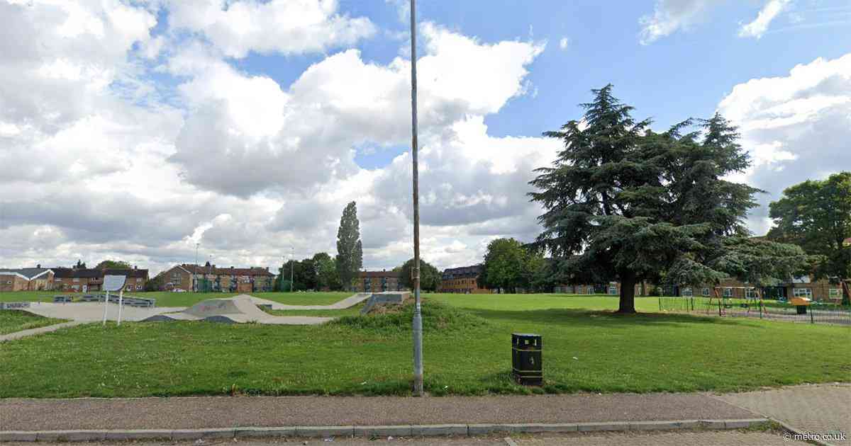 Teenagers flown to hospital after ‘masked gang stabbing’ in park