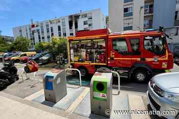 Un important feu d’appartement mobilise les secours dans le quartier des Moulins à Nice