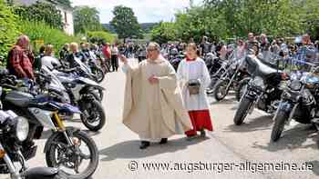 Großer Andrang bei der Motorradsegnung in Emershofen
