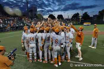 Longhorns overpower Oregon 11-3 in game one of Super Regional