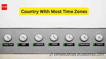 Which country has the most time zones and what it means for travellers