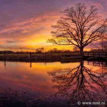 Met veel geduld kreeg Gerrit zijn perfecte foto van de watermolen van Oele