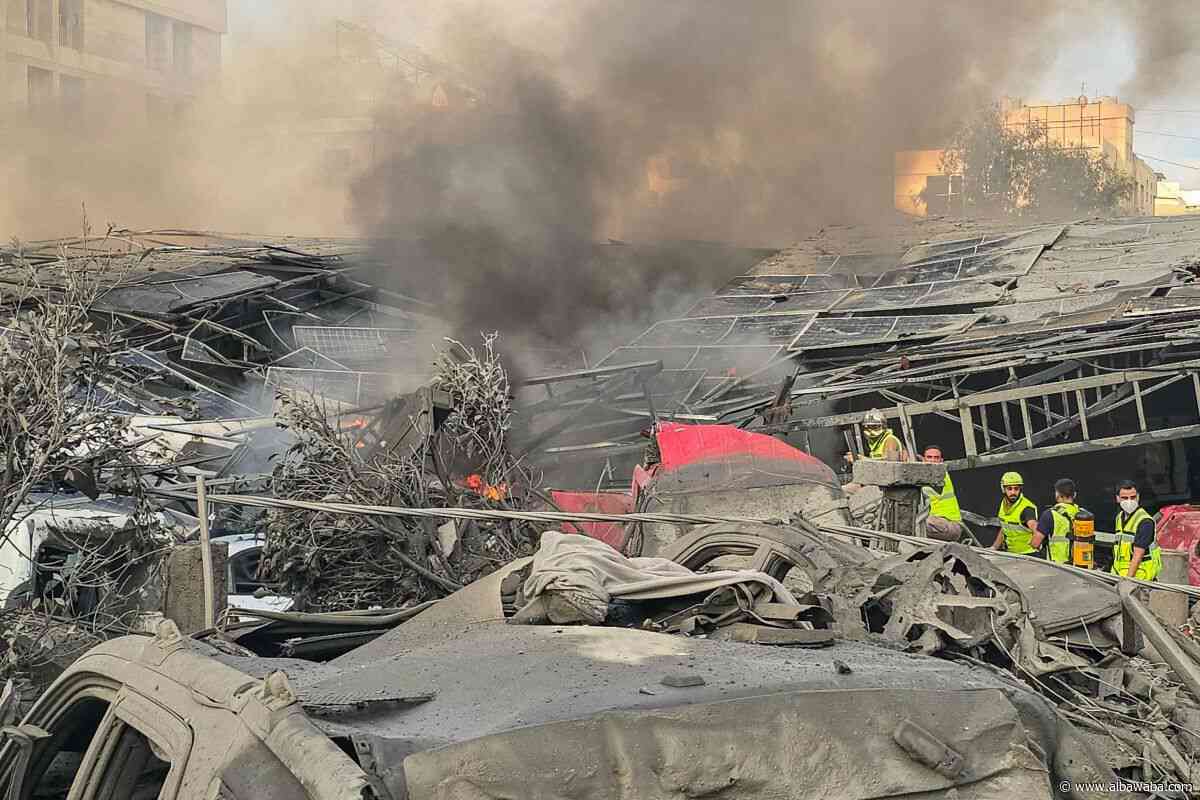 Israeli strike targets two buildings in Beirut southern suburbs